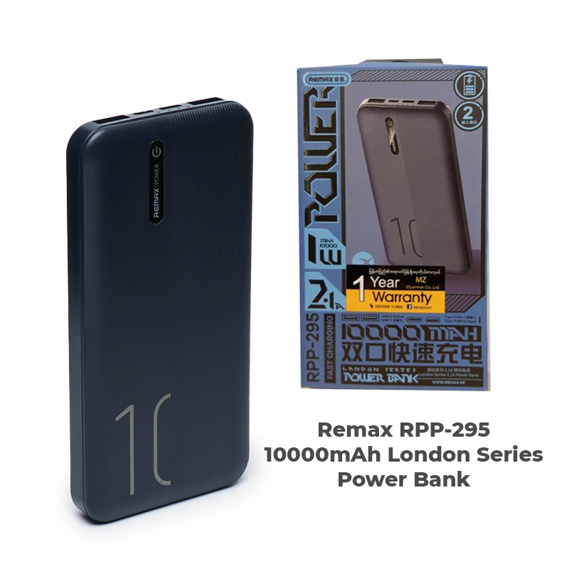 Remax RPP-295 10000mAh London Series Fast Charging Power Bank